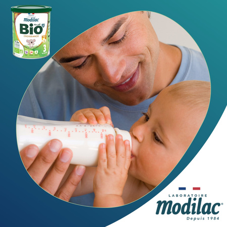 MODILAC BIO 3 Organiczny produkt na bazie mleka 3x800g