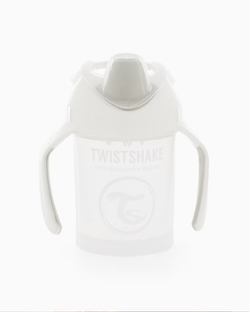 TWISTSHAKE Kubek niekapek biały, 230ml