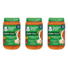 GERBER ORGANIC PLANT-TASTIC OBIADEK GULASZ Z MARCHEWKI I FASOLI 3x190g