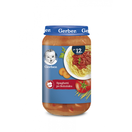 GERBER Spaghetti po bolońsku 250 g