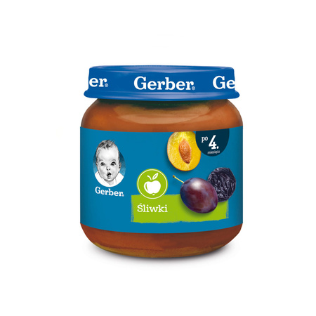 GERBER Suszone śliwki 125 g