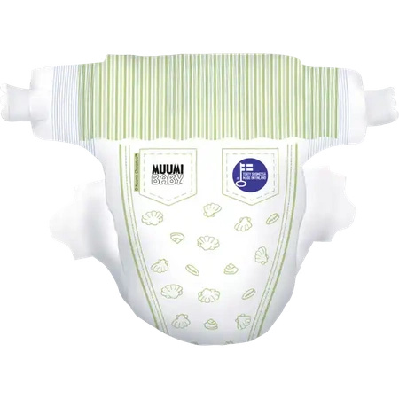 Moomin Baby pieluszki eko Newborn 1 25 szt. 2-5 kg (wcześniej Muumi)