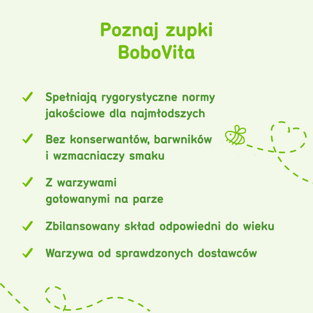 BoboVita Zupka warzywna z cielęciną po 6 miesiącu 190 g