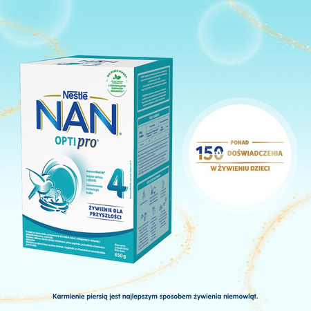 NAN Optipro 4 karton. 2x325g x 2 sztuki