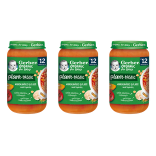 GERBER PLANT-TASTIC EKO marokański gulasz 3x250g