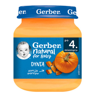 GERBER Obiadek Dynia po 4. miesiącu 125g