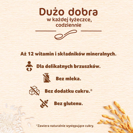 Nestle Proste Zboża Kleik ryżowy po 6 miesiącu 144g