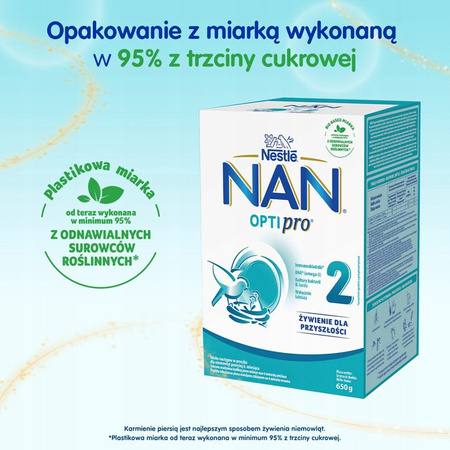 NAN Optipro 2 karton. 2x325g x 4 sztuki