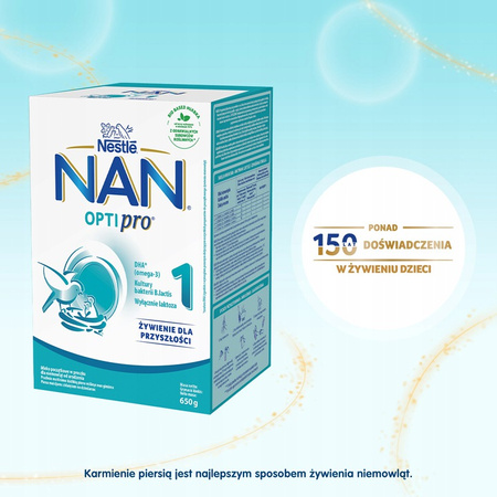 NESTLE NAN OPTIPRO 1 mleko początkowe 2x650g