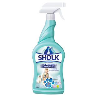 SHOLK Uniwersalny spray do plam i czyszczenia przyjazny zwierzętom 750ml