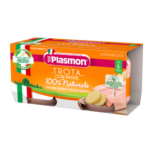 PLASMON Obiadek Pstrąg z ziemniaczkami 2x80g