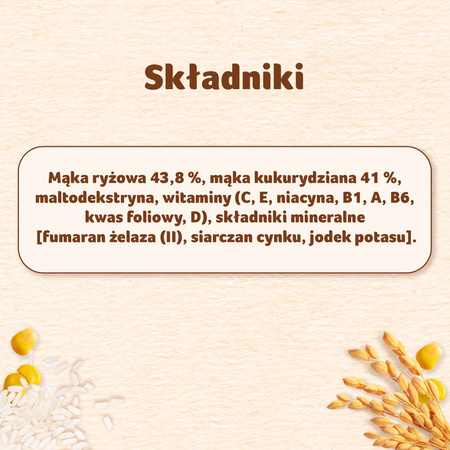 Nestle Proste Zboża Kaszka ryżowo-kukurydziana po 6 miesiącu 144g