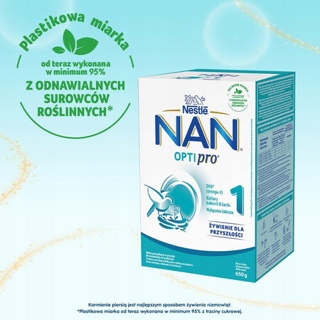 NESTLE NAN OPTIPRO 1 mleko początkowe 2x650g