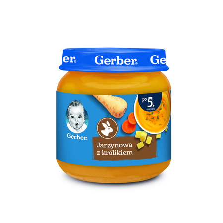 GERBER Zupka jarzynowa z kólikiem 125 g