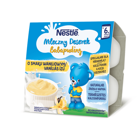 NESTLE Mleczny Deserek wanilia. 4x100g