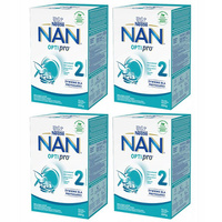 NAN Optipro 2 karton. 2x325g x 4 sztuki