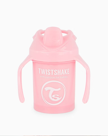 TWISTSHAKE Kubek niekapek różowy, 230ml