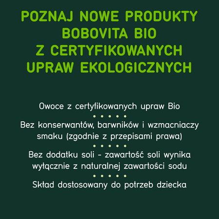 BoboVita Bio Mus Gruszka z suszoną śliwką po 6 miesiącu 6x80 g