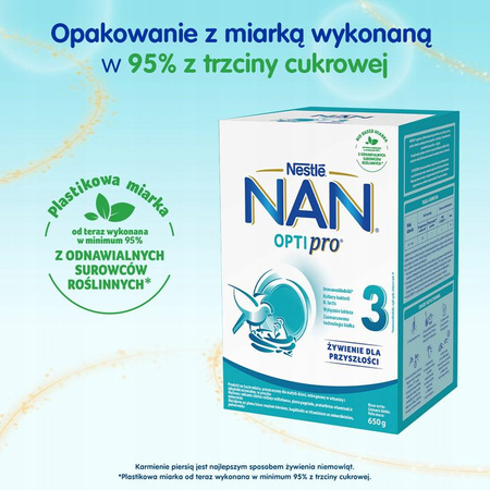 NAN Optipro 3 karton. 2x325g x 2 sztuki