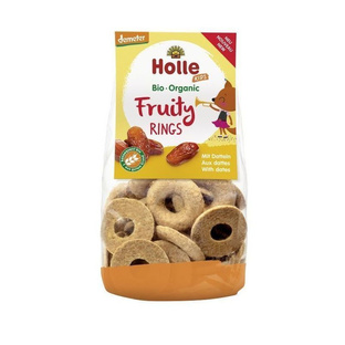 HOLLE Owocowe krążki z daktylem, 125g