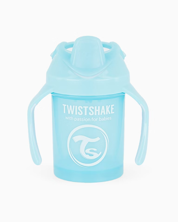 TWISTSHAKE Kubek niekapek niebieski,230ml