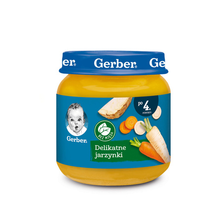 GERBER Delikatne jarzynki 125g