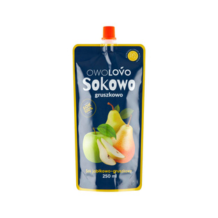 OWOLOVO Sok jabłkowo- gruszkowy 250 ml