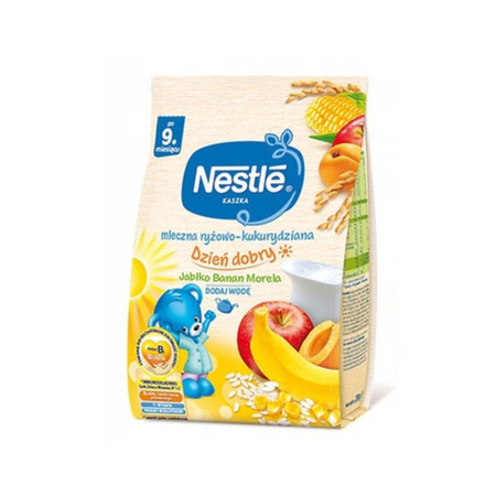 NESTLE Kaszka Dzień D. Mle-ryz-kuk.jabł-morel.230g