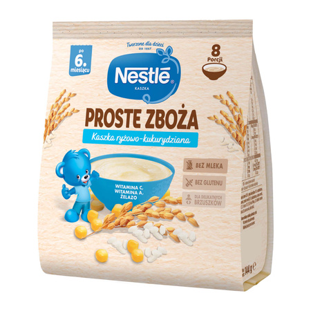 Nestle Proste Zboża Kaszka ryżowo-kukurydziana po 6 miesiącu 144g