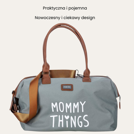 Praktyczna torba do szpitala, podróżna, z kosmetyczką Mommy Things FREEON