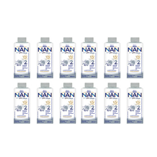 NESTLE NAN OPTIPRO PLUS 2 5HMO MLEKO NASTĘPNE W PŁYNIE 12x200ml