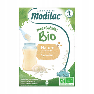 MODILAC Moja kaszka BIO Naturalna po 4m 250g