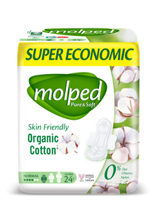 MOLPED Pure&Soft Podpaski EKO NORMAL 24 szt.