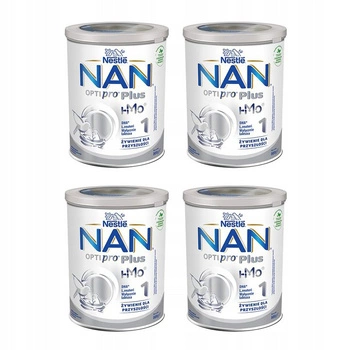 NAN OPTIPRO 1 PUSZKA 800g x 4 sztuki