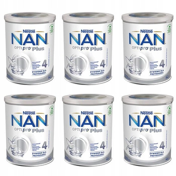 NAN OPTIPRO PLUS 4 PUSZKA 800g x 6 sztuk