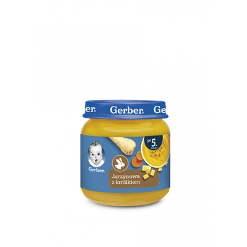 GERBER Zupka jarzynowa z kólikiem 125 g