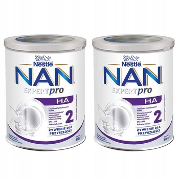 NAN Expert Pro 2 HA. 800g PUSZKA x 2 sztuki