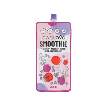 OWOLOVO Smoothie jabłko jagoda burak. 250ml