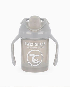 TWISTSHAKE Kubek niekapek szary, 230ml