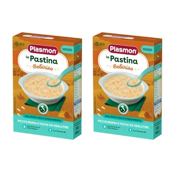 PLASMON Pierwszy makaron dla dzieci Bebiriso 2x300g