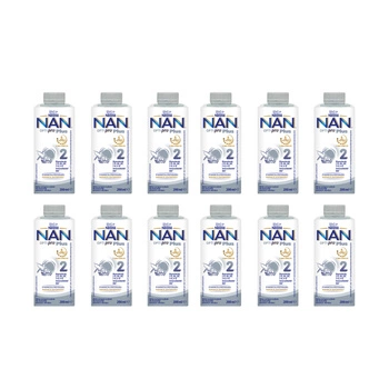 NESTLE NAN OPTIPRO PLUS 2 5HMO MLEKO NASTĘPNE W PŁYNIE 12x200ml