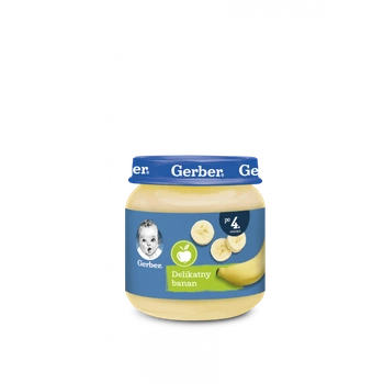 GERBER Delikatny banan 125 G