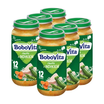 BOBOVITA Risotto z indykiem 6x250g