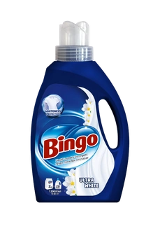 BINGO Płyn do prania białych ubrań 1,2l