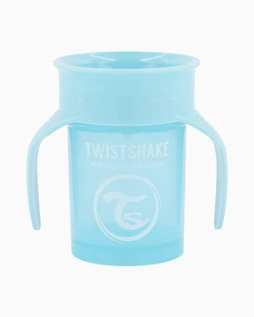 TWISTSHAKE Kubek niekapek 360 niebieski, 230ml