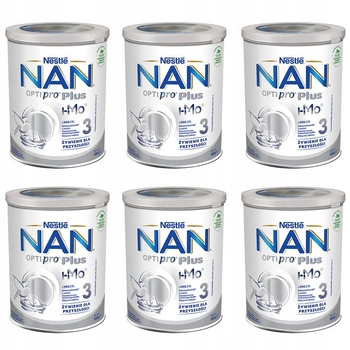 NAN OPTIPRO 3 PUSZKA 800g x 6 sztuk